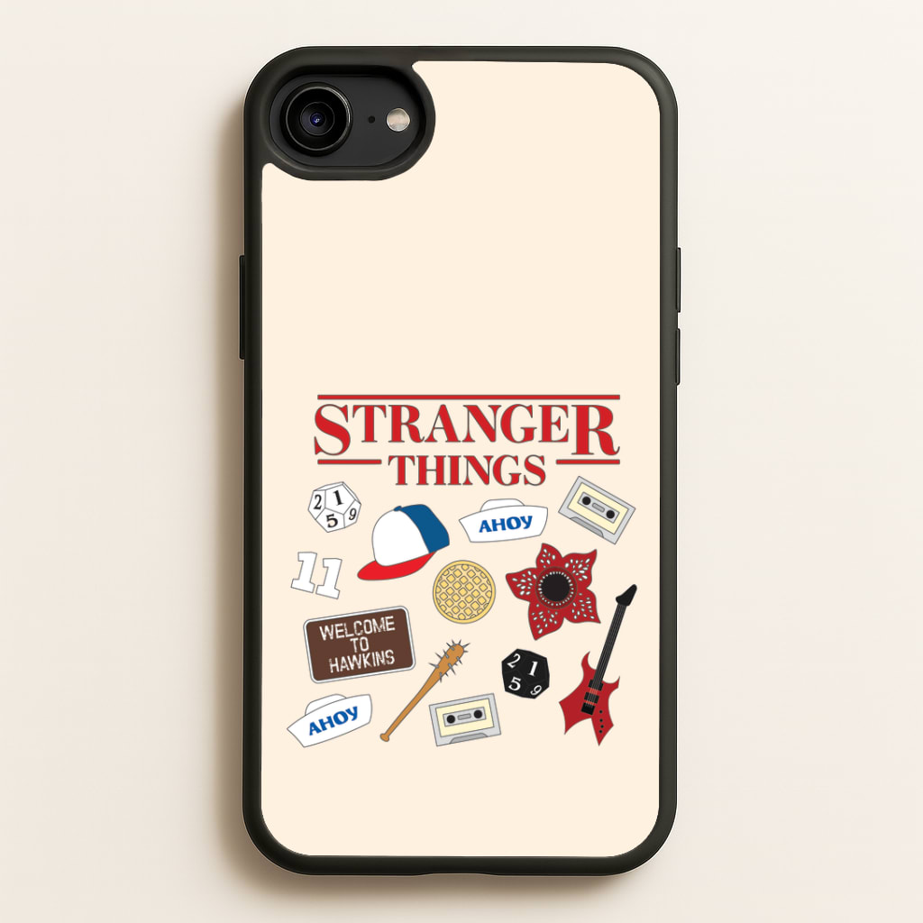 Stranger Things Cartoon Icons Phone Case