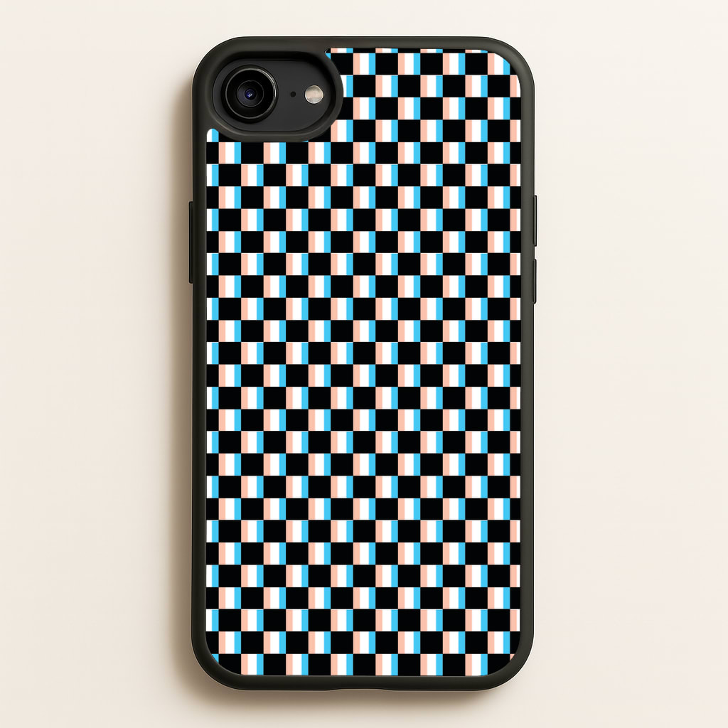 3D Squares - Trippy Patterns Phone Case