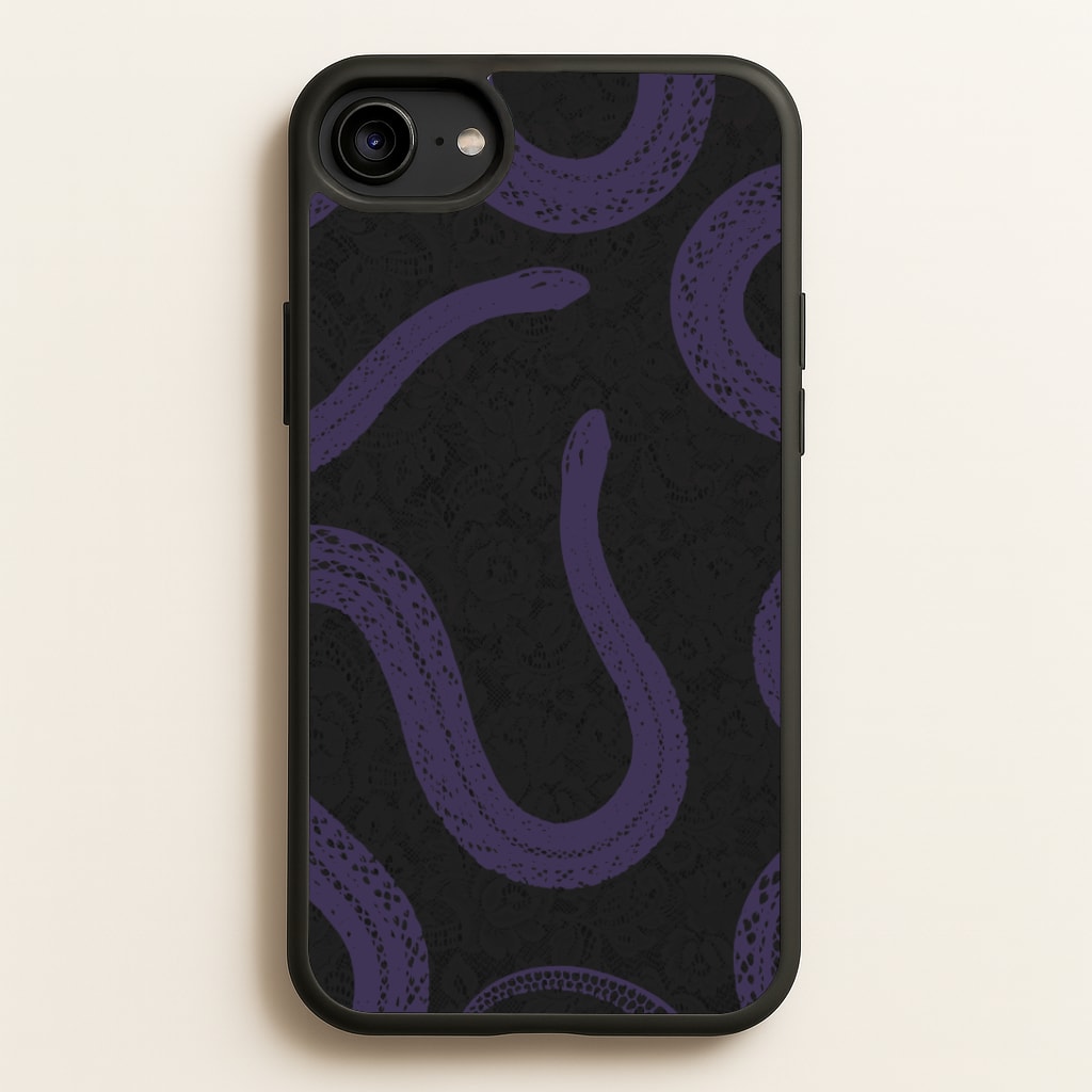 Snakes And Lace Pattern Phone Case
