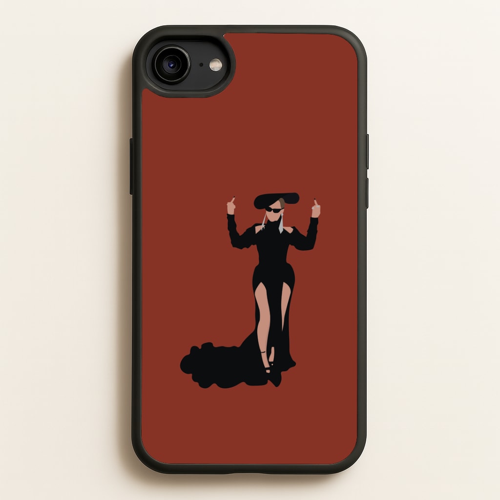 Middle Fingers - Queen B Phone Case