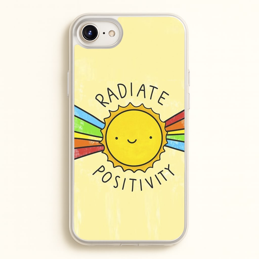Radiate Positivity Sunshine - Positivity Phone Case