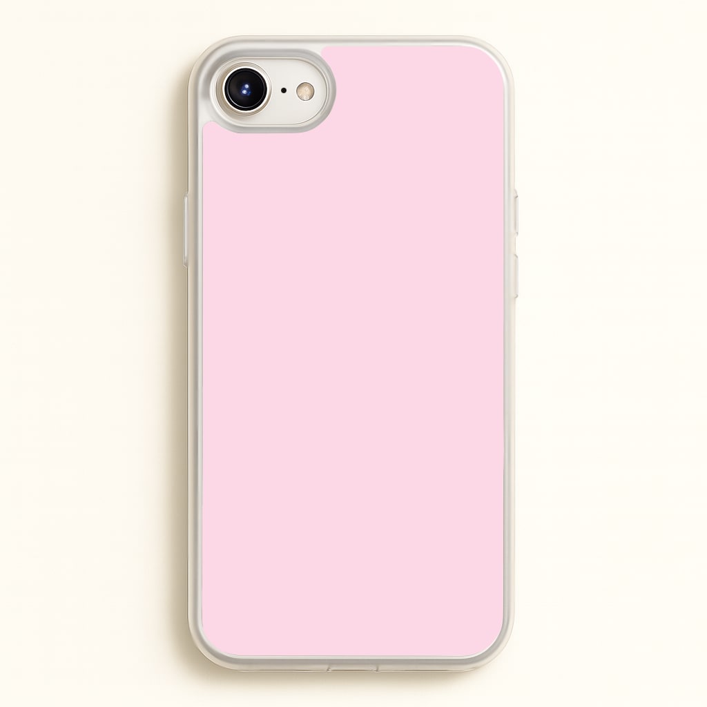 Back To Casics - Pretty Pastels - Plain Pink Phone Case