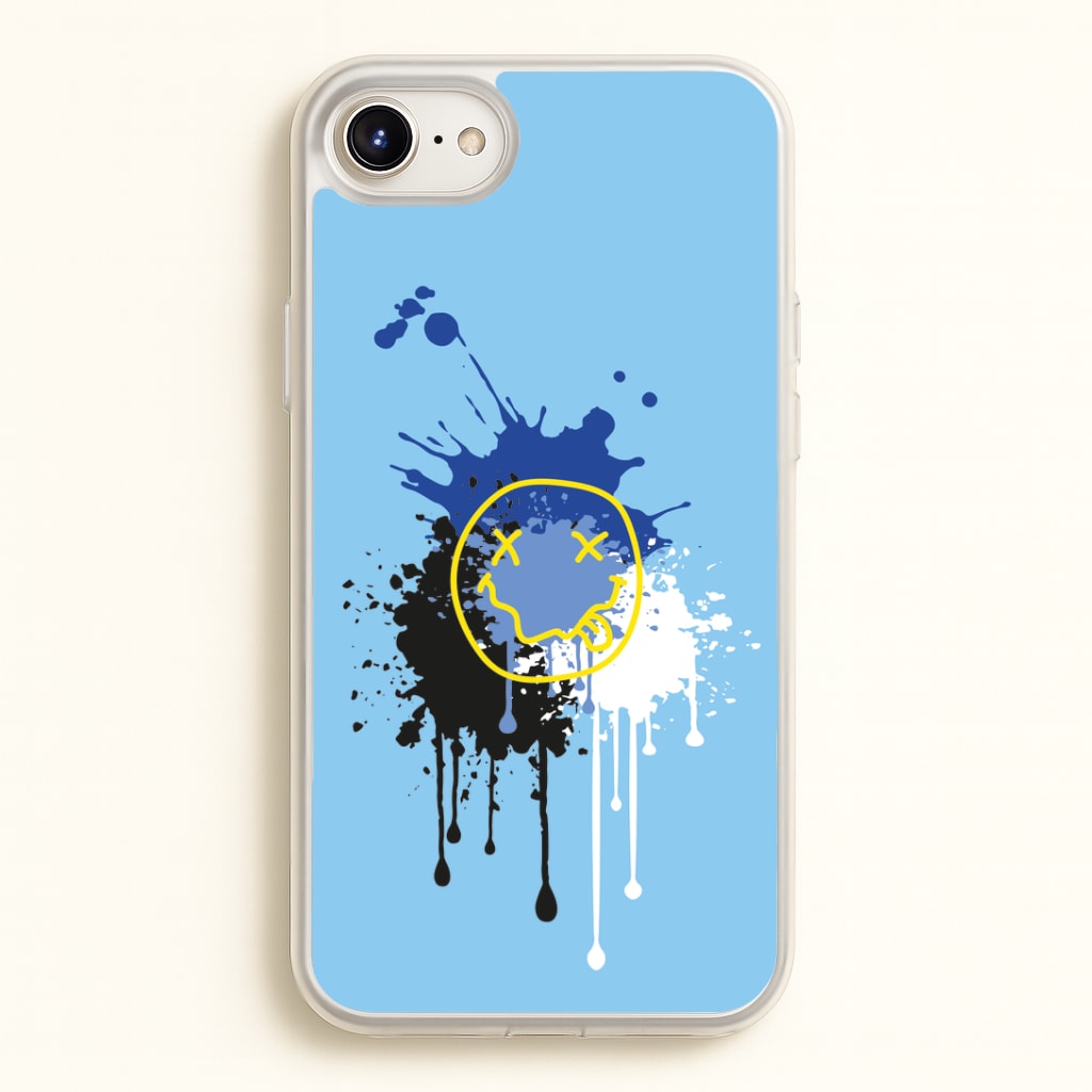 Blue Graffiti - Skate Aesthetic Phone Case