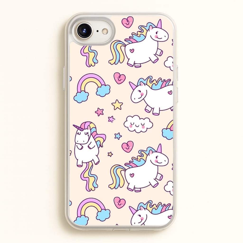 Cute Unicorn Pattern Phone Case