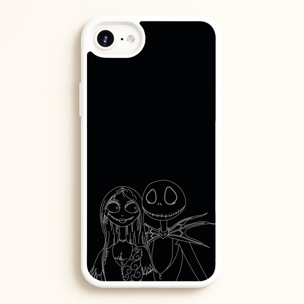 Jack And Sally - TNBC Phone Case