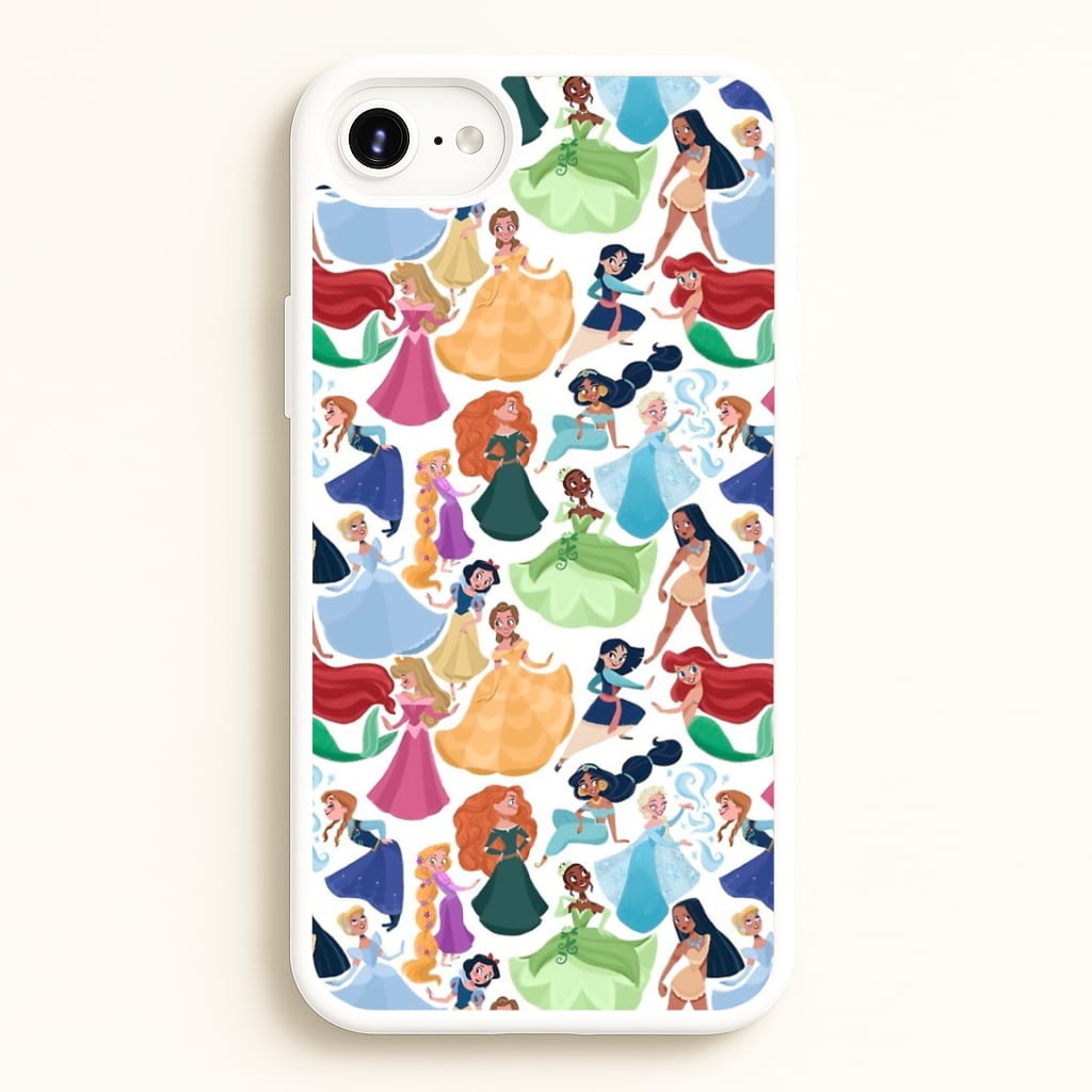 Fairytale Princess Pattern Phone Case