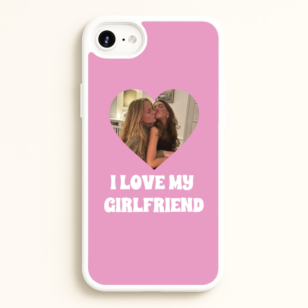 I Love My Girlfriend - Personalised Couples Phone Case