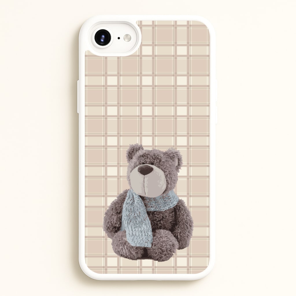 Tartan Teddy Bear Phone Case