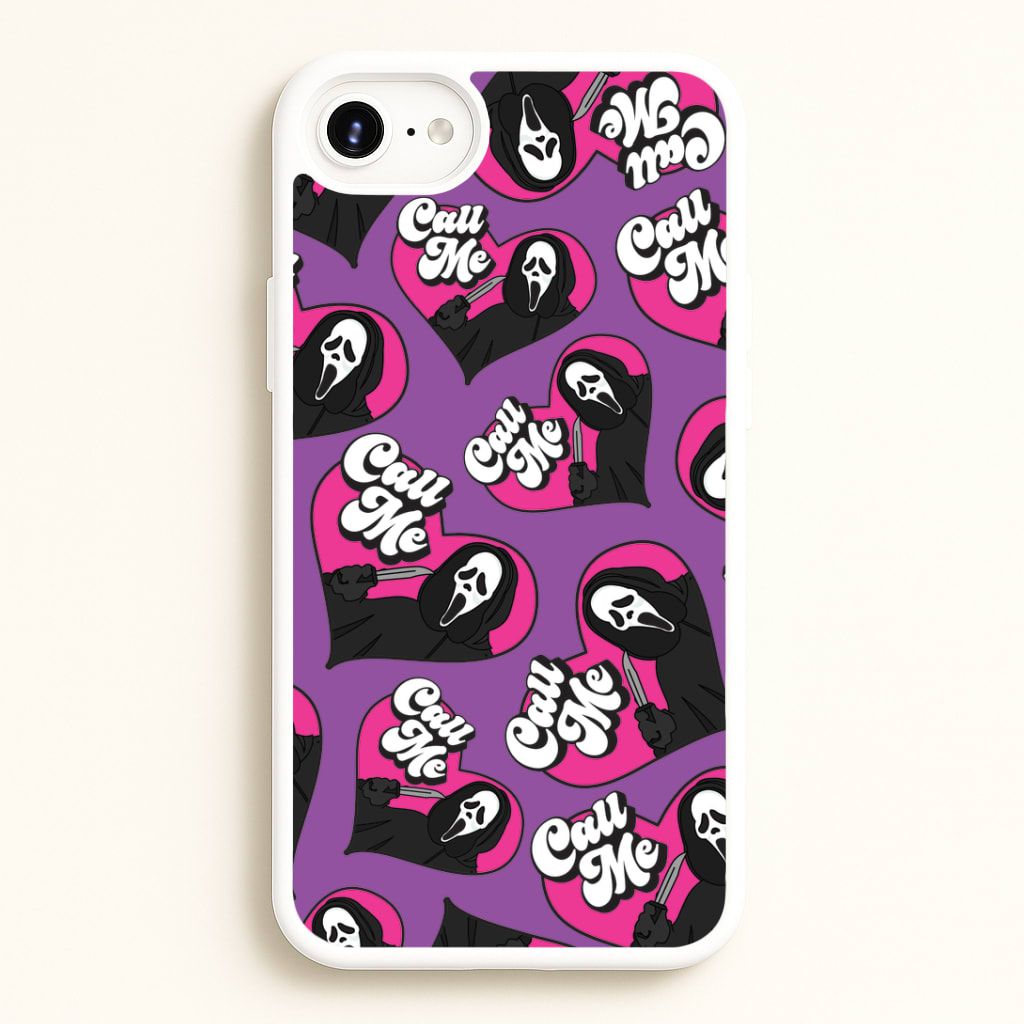 Call Me Heart Pattern Phone Case