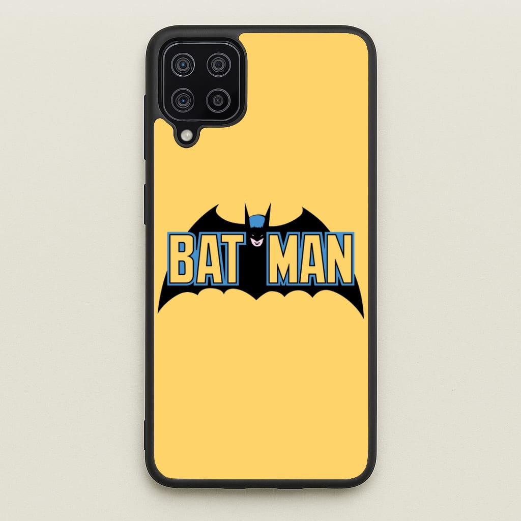 Yellow Bat Superhero Logo Phone Case