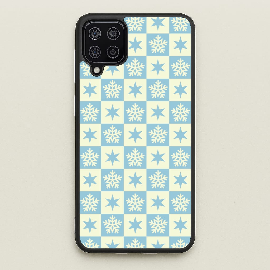 Snow And Star Pattern Phone Case
