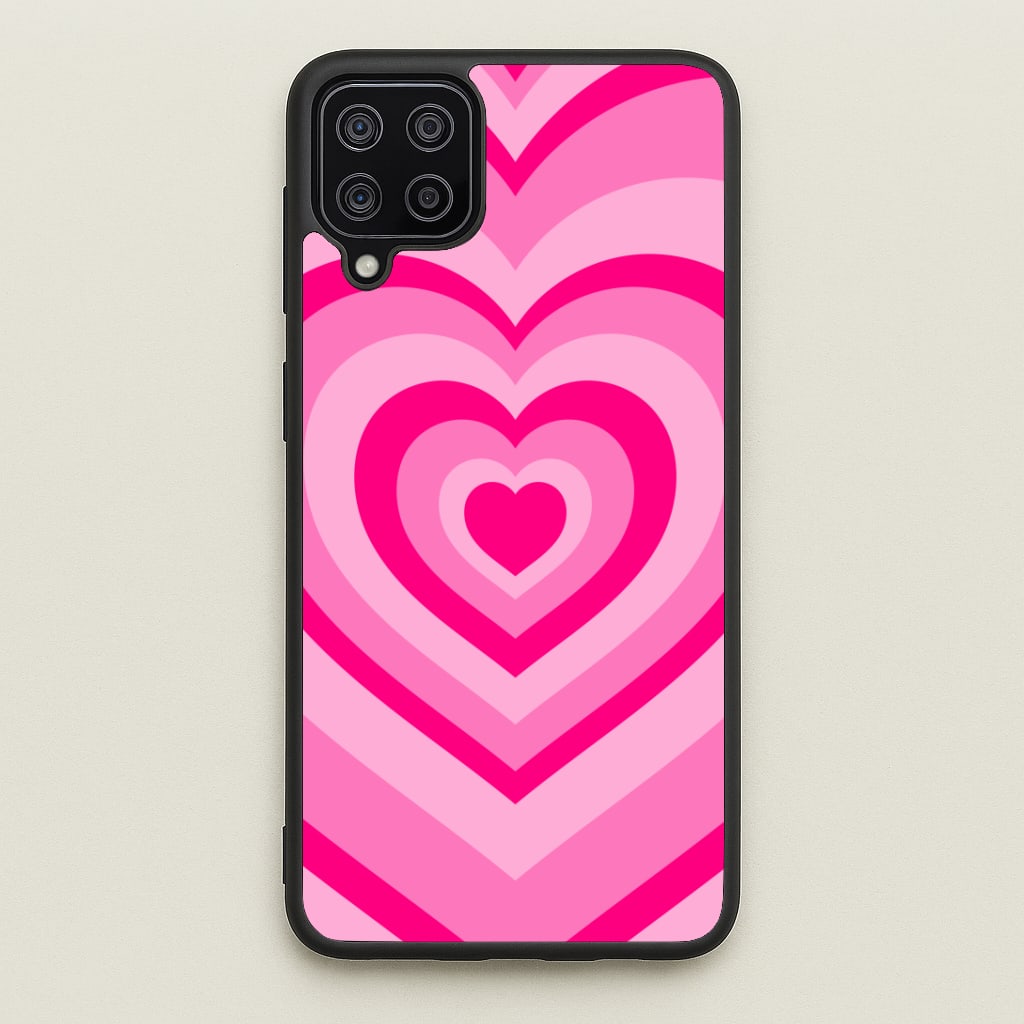 Pink - Colourful Hearts Phone Case