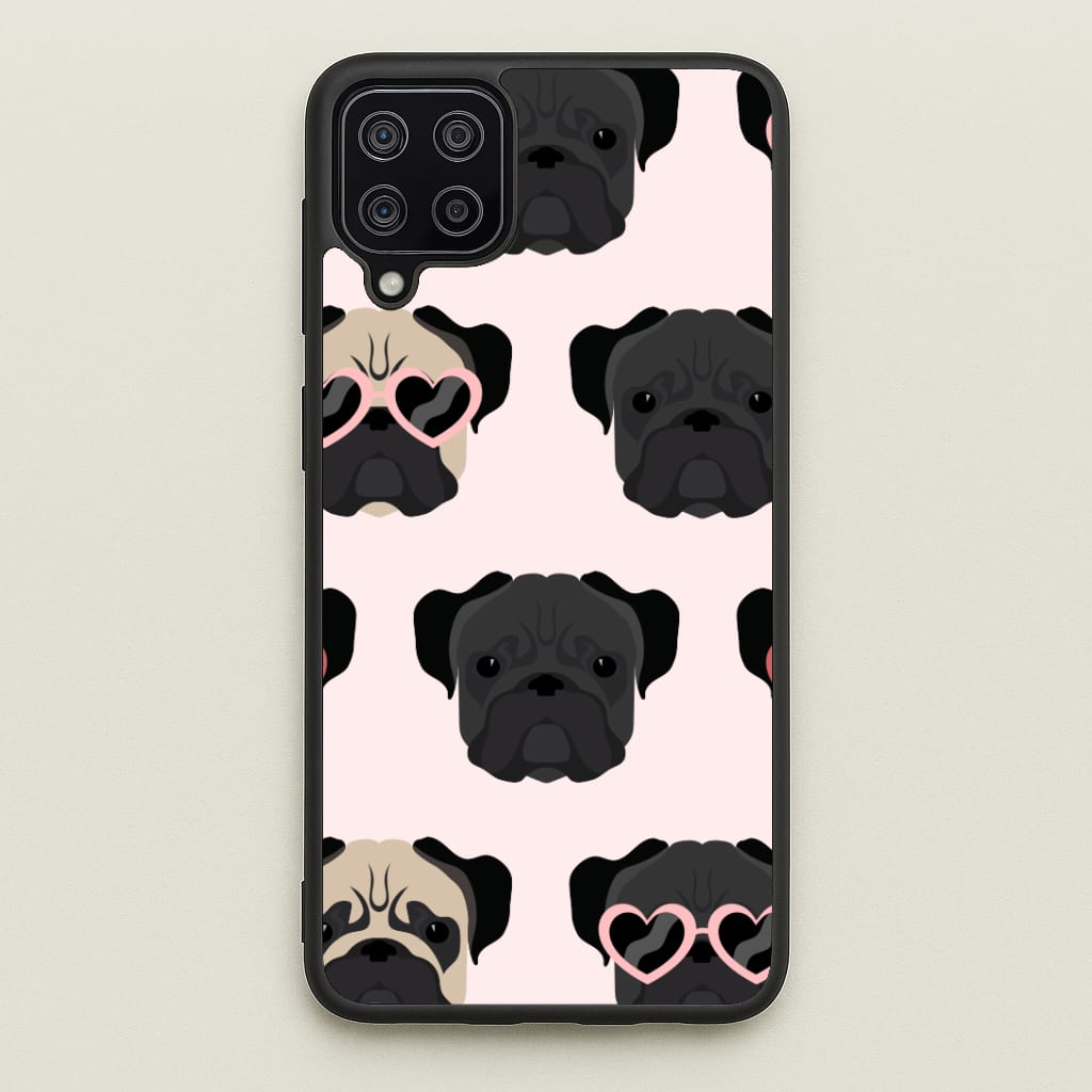 Sunny Pug Life - Dog Pattern Phone Case