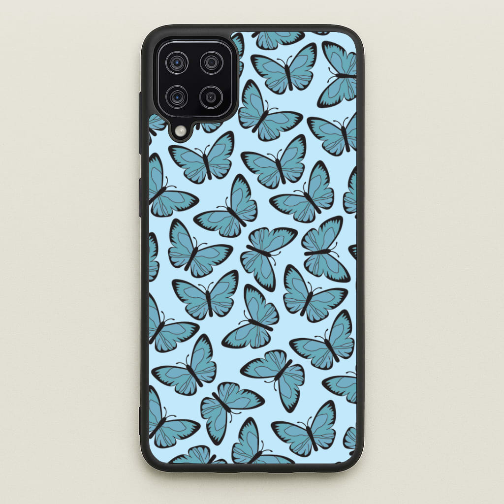 Blue Butterfly - Butterfly Patterns Phone Case