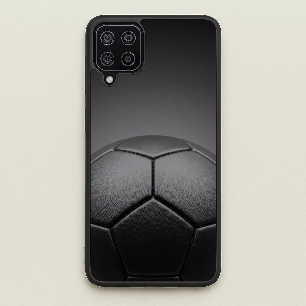 Black Football Phone Case