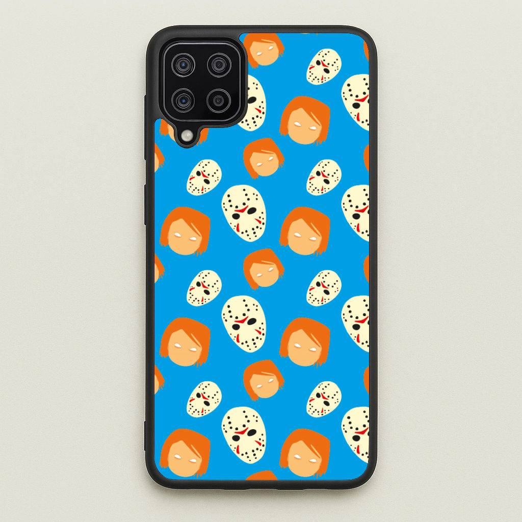 Chucky And Jason Pattern - Halloween Phone Case