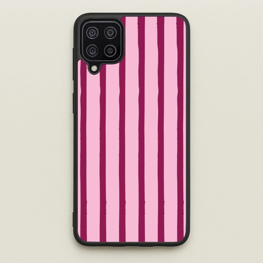 Strawberry Stripes  Phone Case
