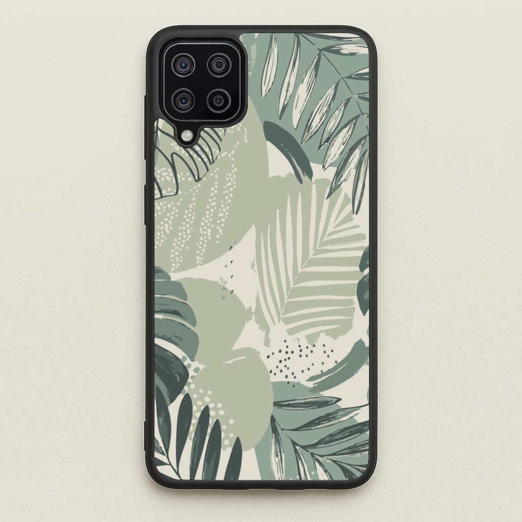 Green Leaf Pattern - Foliage Phone Case