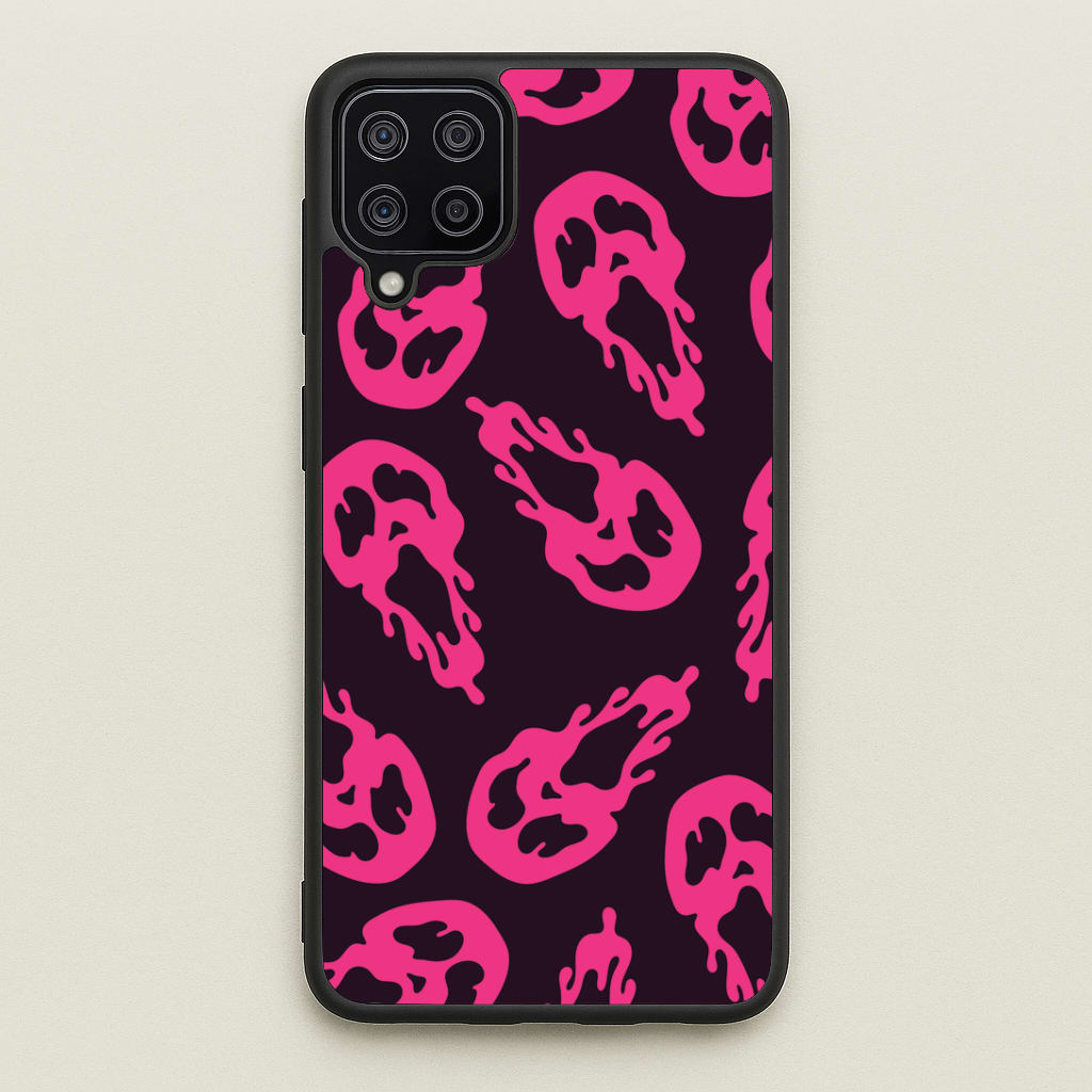 Trippy Ghost Face Pattern Phone Case