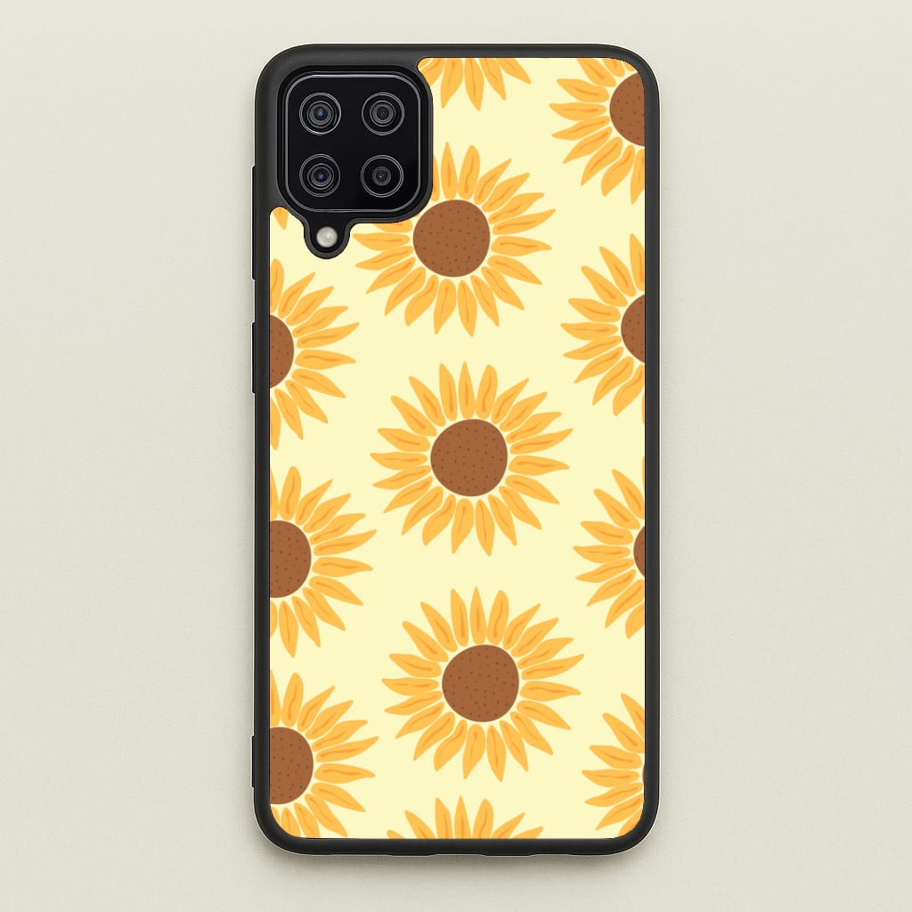 Sunflowers Abstract Pattern Phone Case
