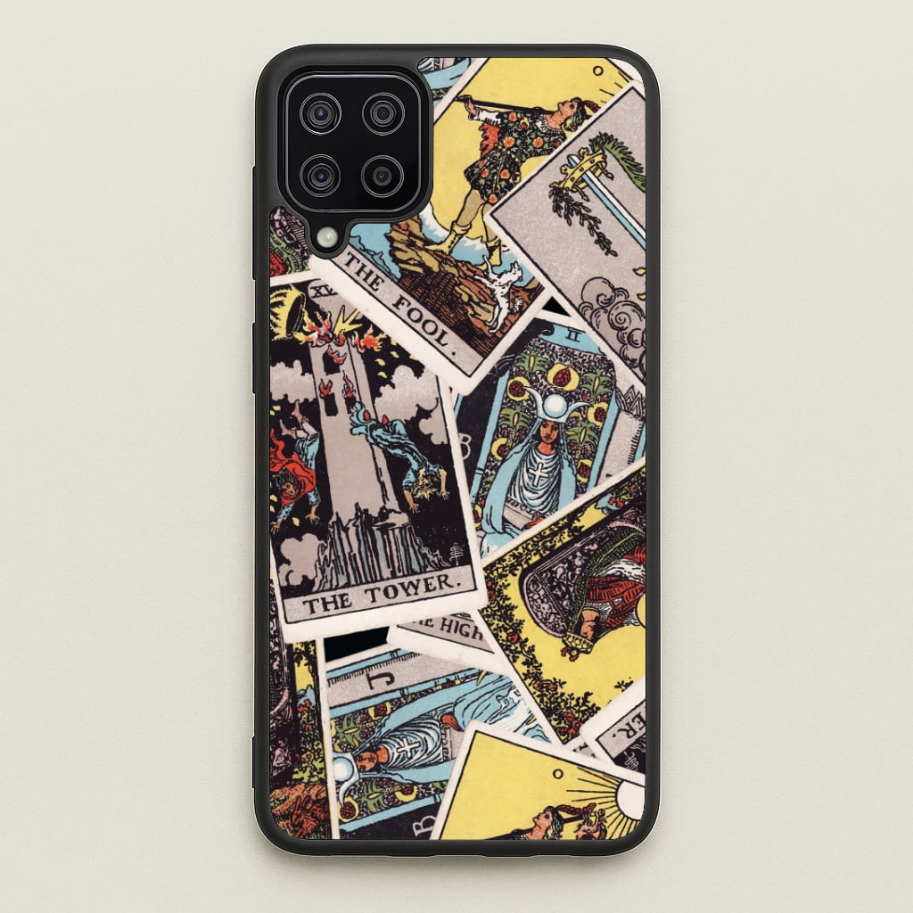 Tarot Cards Collage Pattern Phone Case