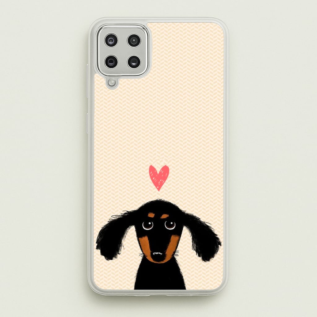 Dachshund Puppy Love Phone Case