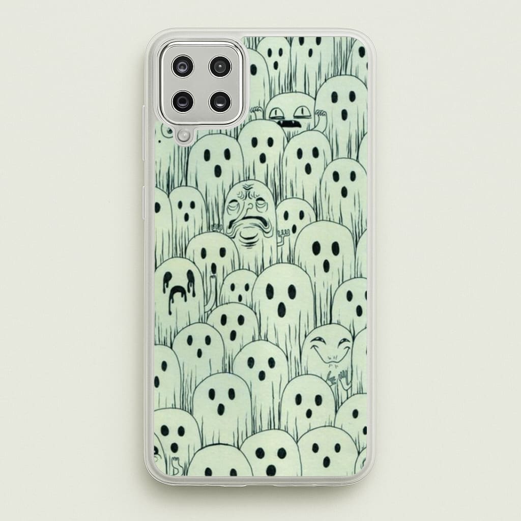 Droopy Ghost Pattern Phone Case