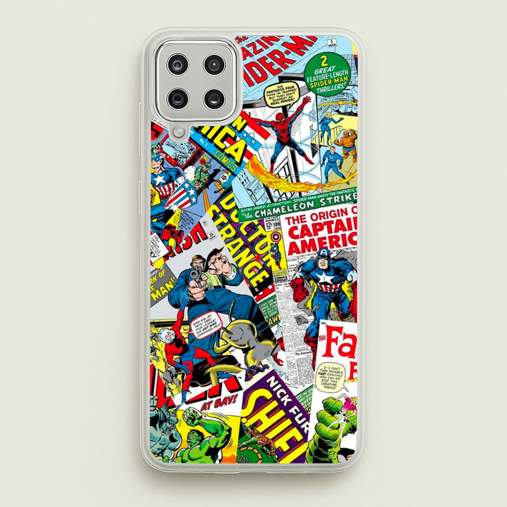 Superhero Comic Comics Pattern Phone Case