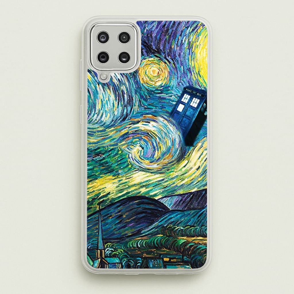 Starry Night Tardis Phone Case