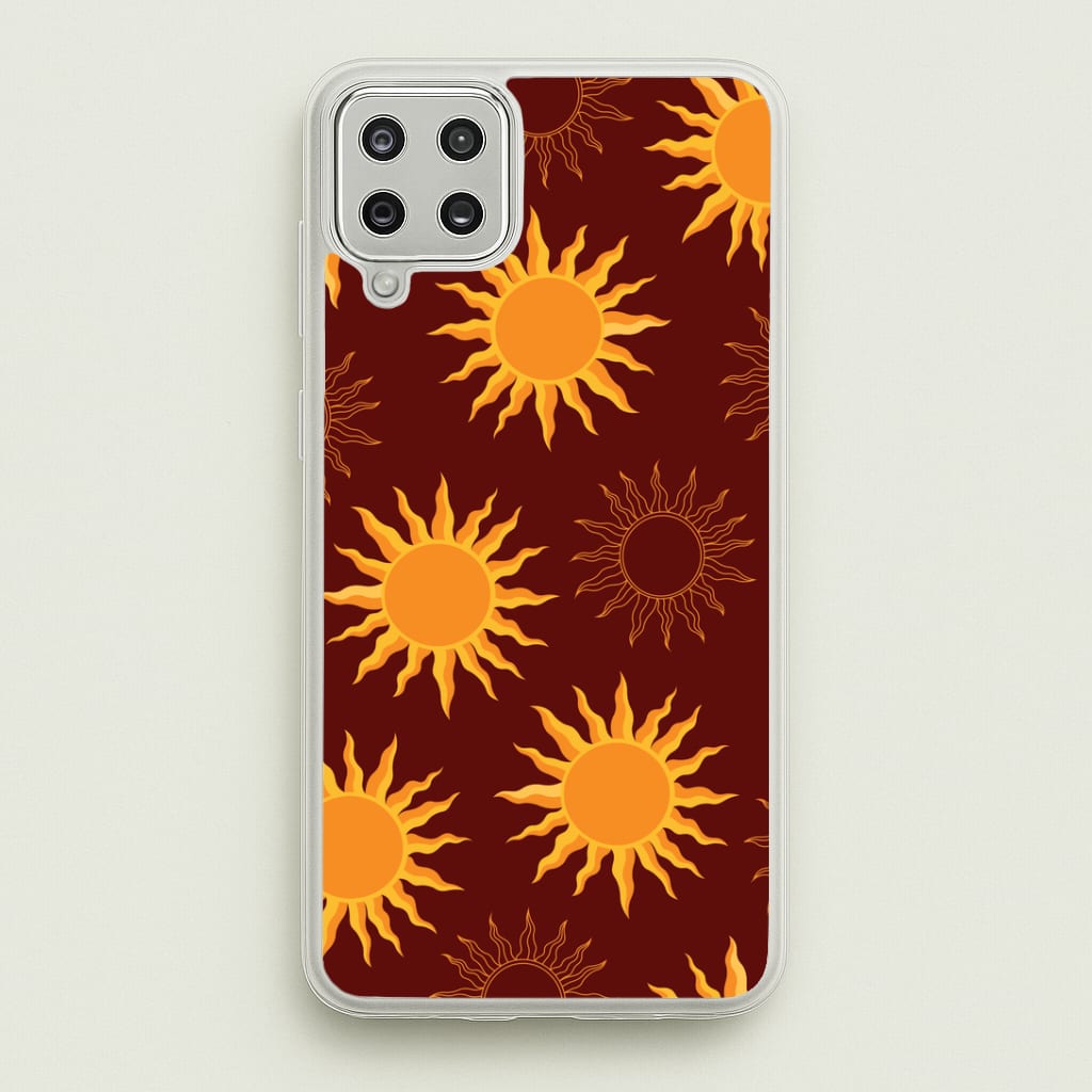 Vintage Sun Pattern Phone Case