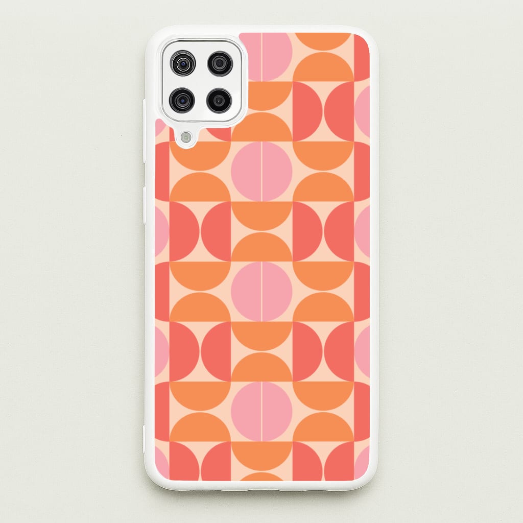 Retro Semi Circles Pattern Phone Case