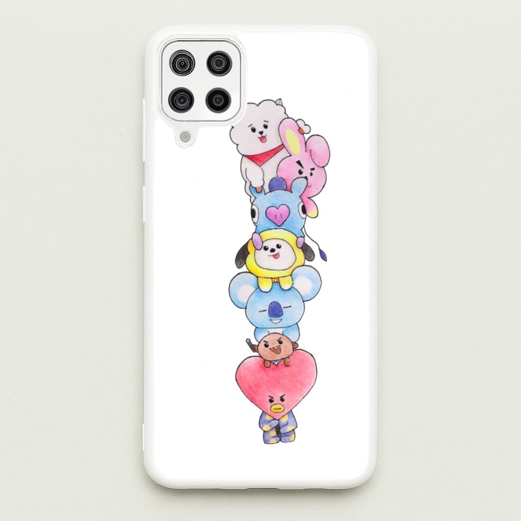 K-Pop Band BT21 Drawing Phone Case