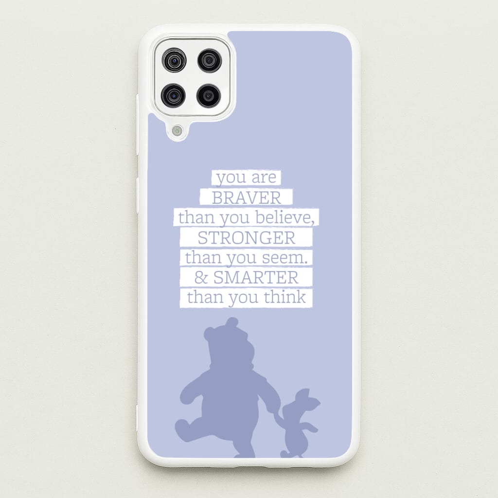 Braver, Stronger, Smarter Phone Case