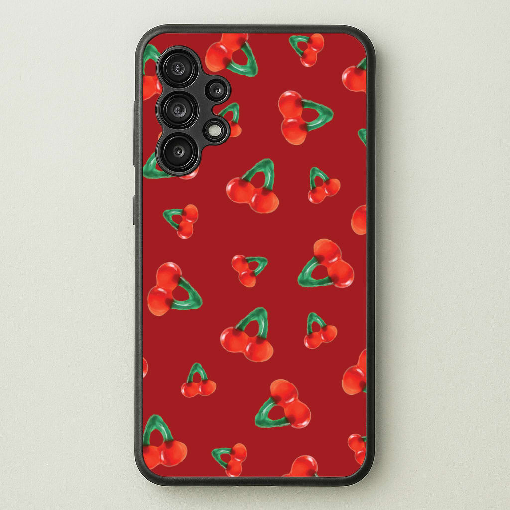 Gummy Cherries Pattern Phone Case