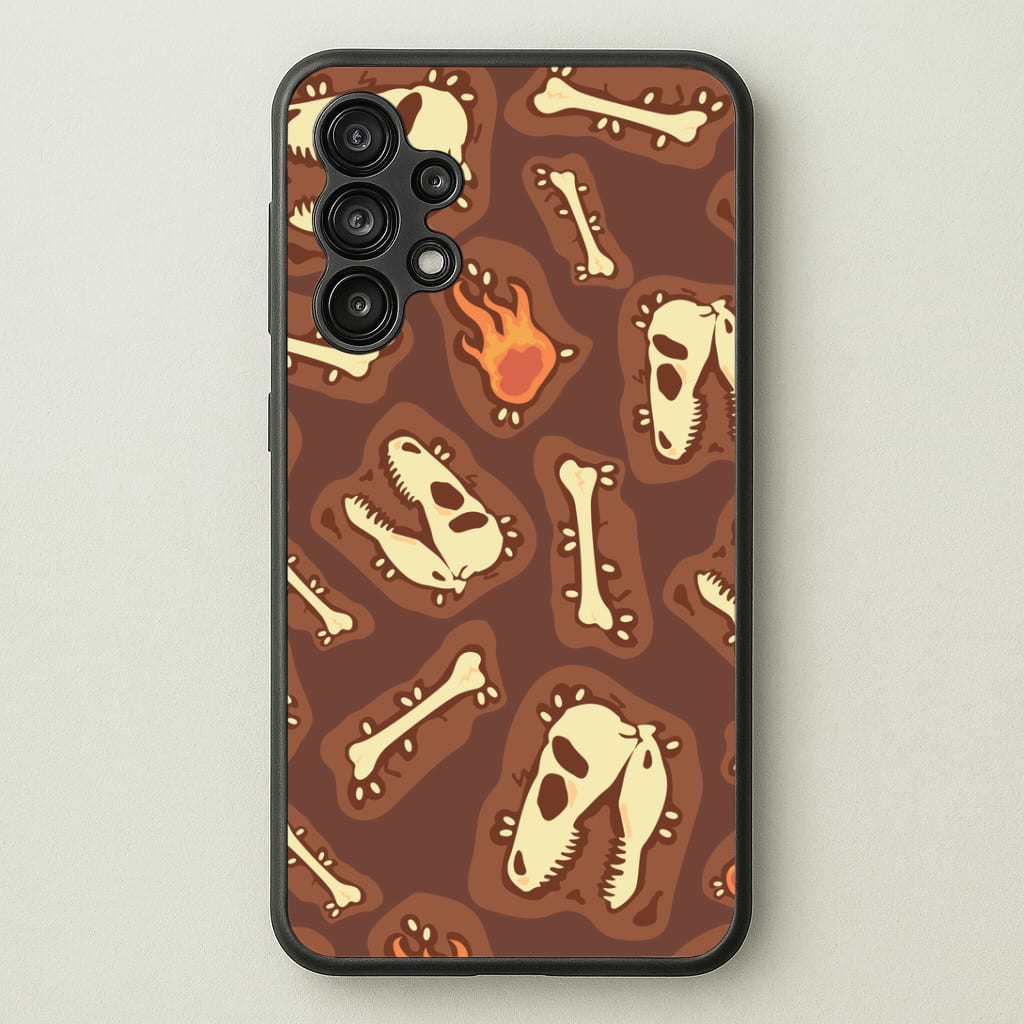Bones And Skulls - Dinosaurs Phone Case