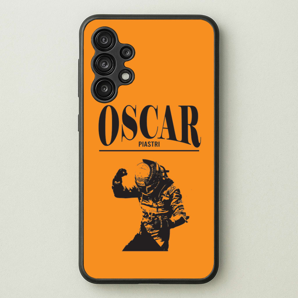 Oscar Orange And Black Phone Case
