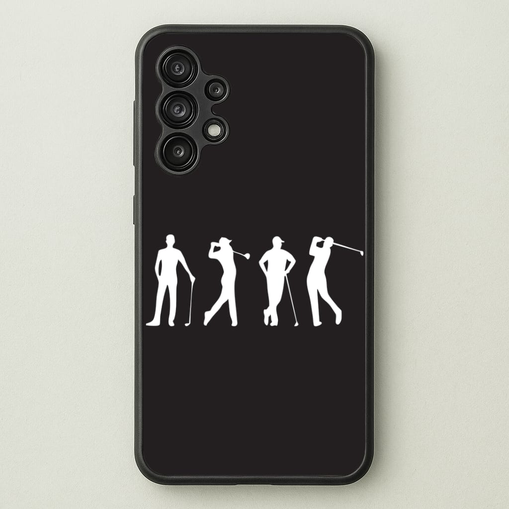 Golf Silhouettes Phone Case
