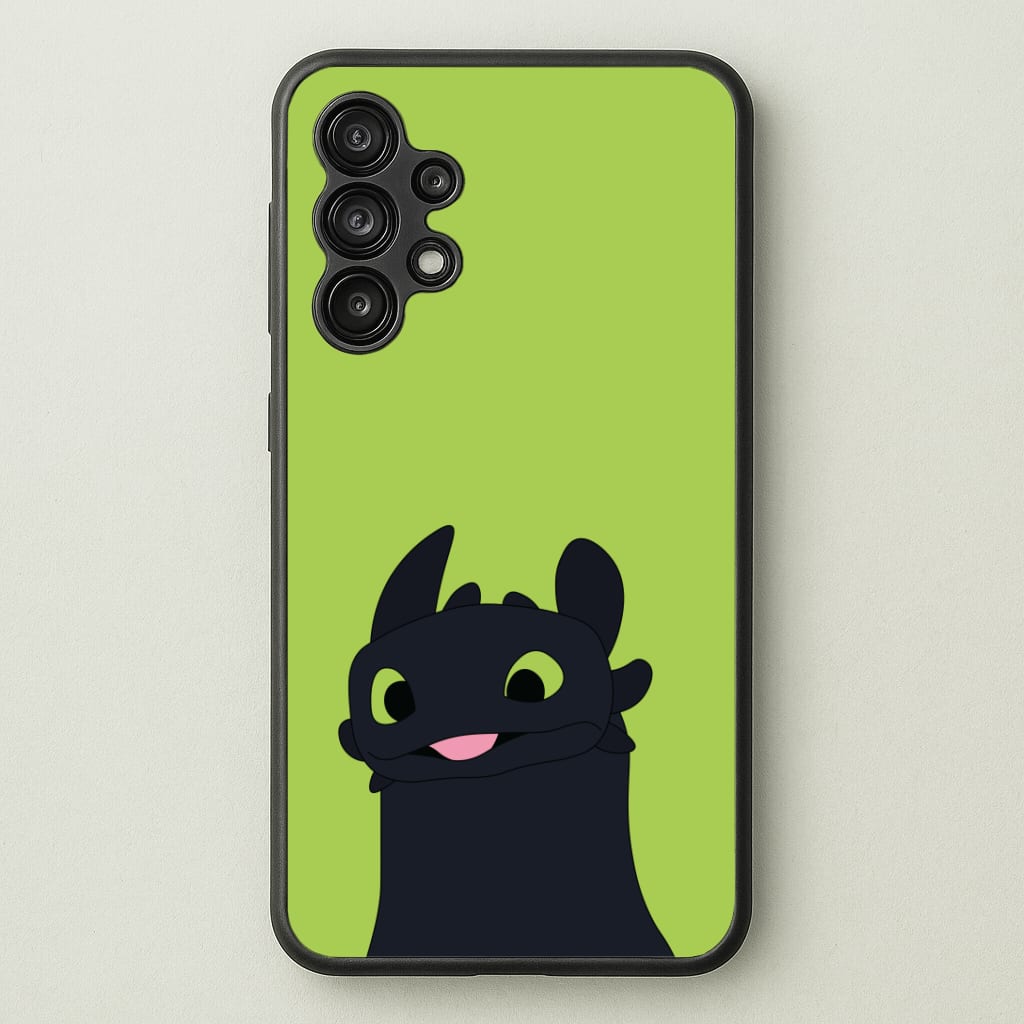 Black Fury Dragon Phone Case