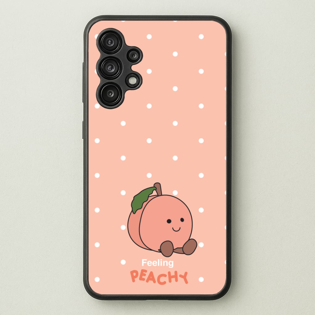 Peach Pattern Phone Case