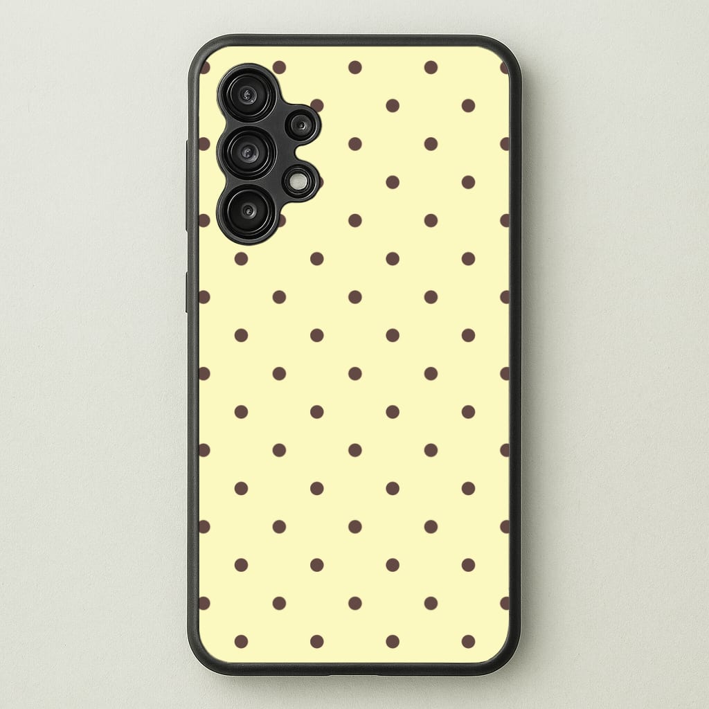 Vanilla & Chocolate Polka Dots Phone Case