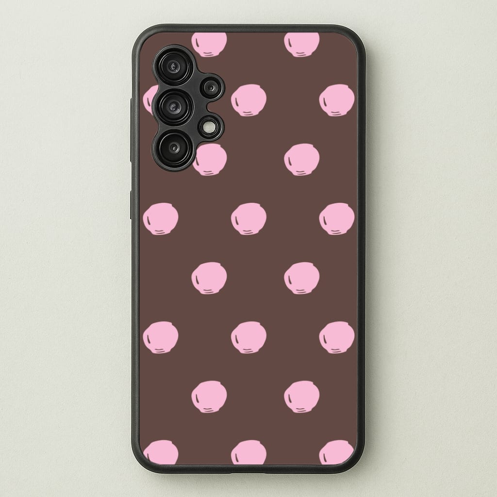 Chocolate & Strawberry Buttons Phone Case