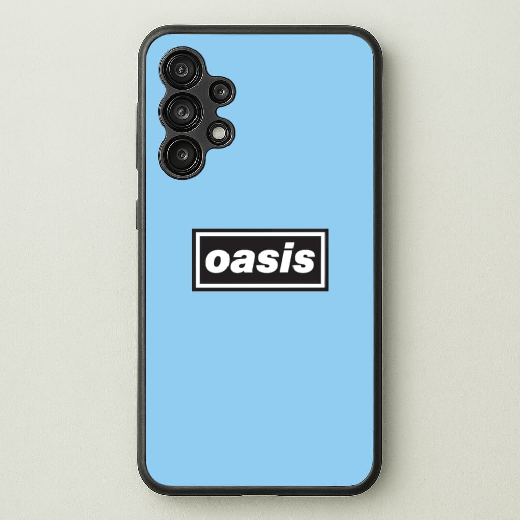 Band Name Blue Phone Case