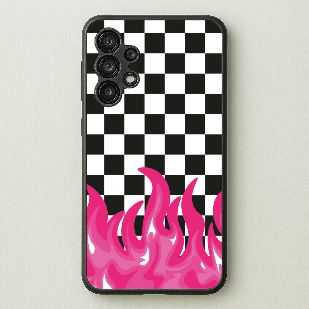 Pink Flame - Skate Aesthetic Phone Case
