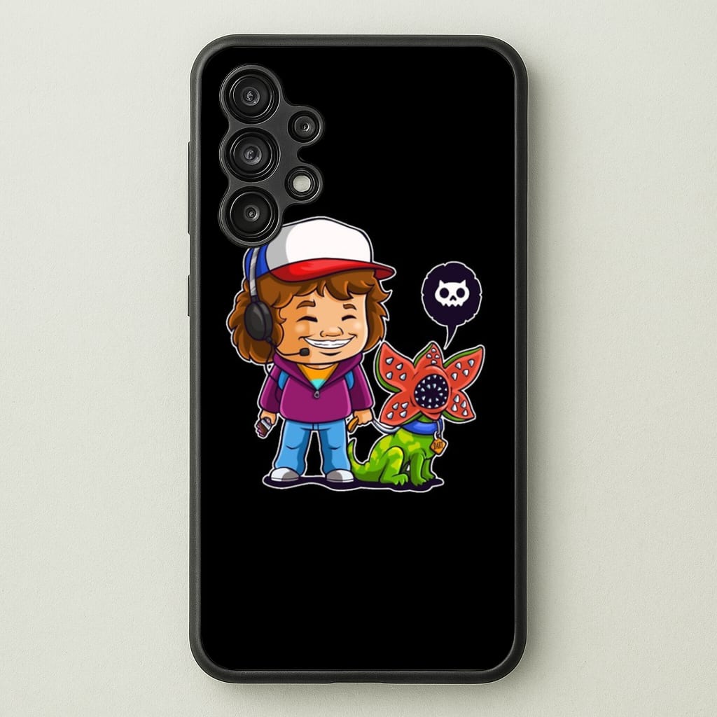 Dustin and The Demogorgon Phone Case