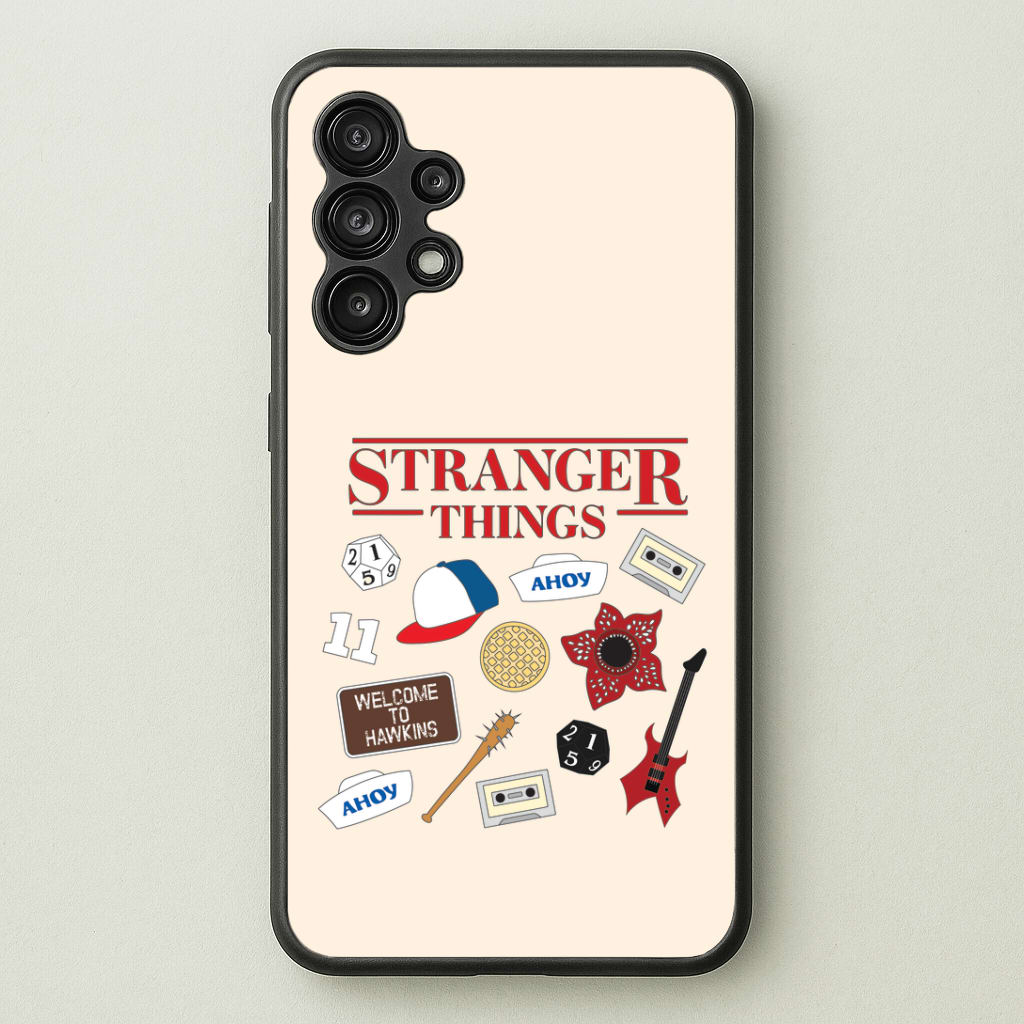 Stranger Things Cartoon Icons Phone Case