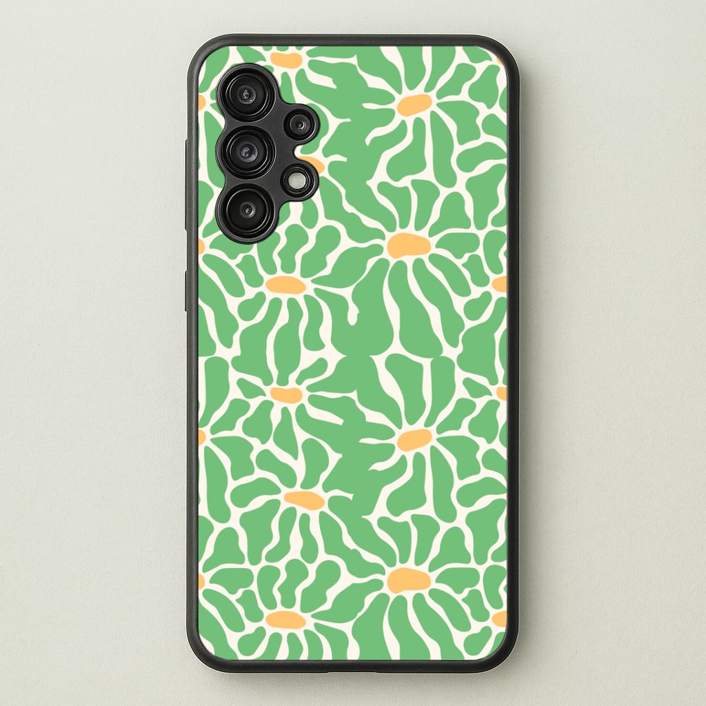 Green Flowers - Summer Phone Case