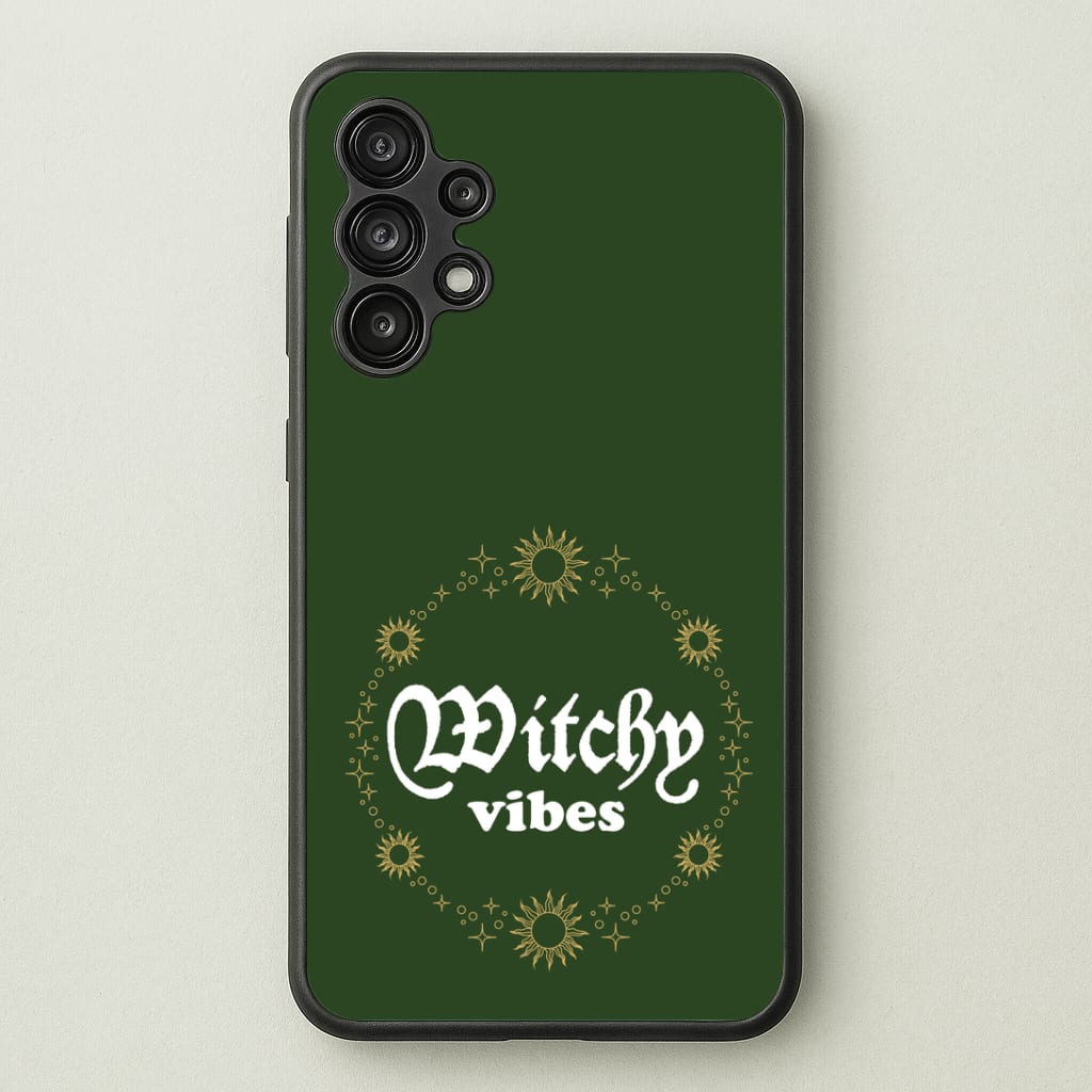 Witchy Vibes Green Phone Case