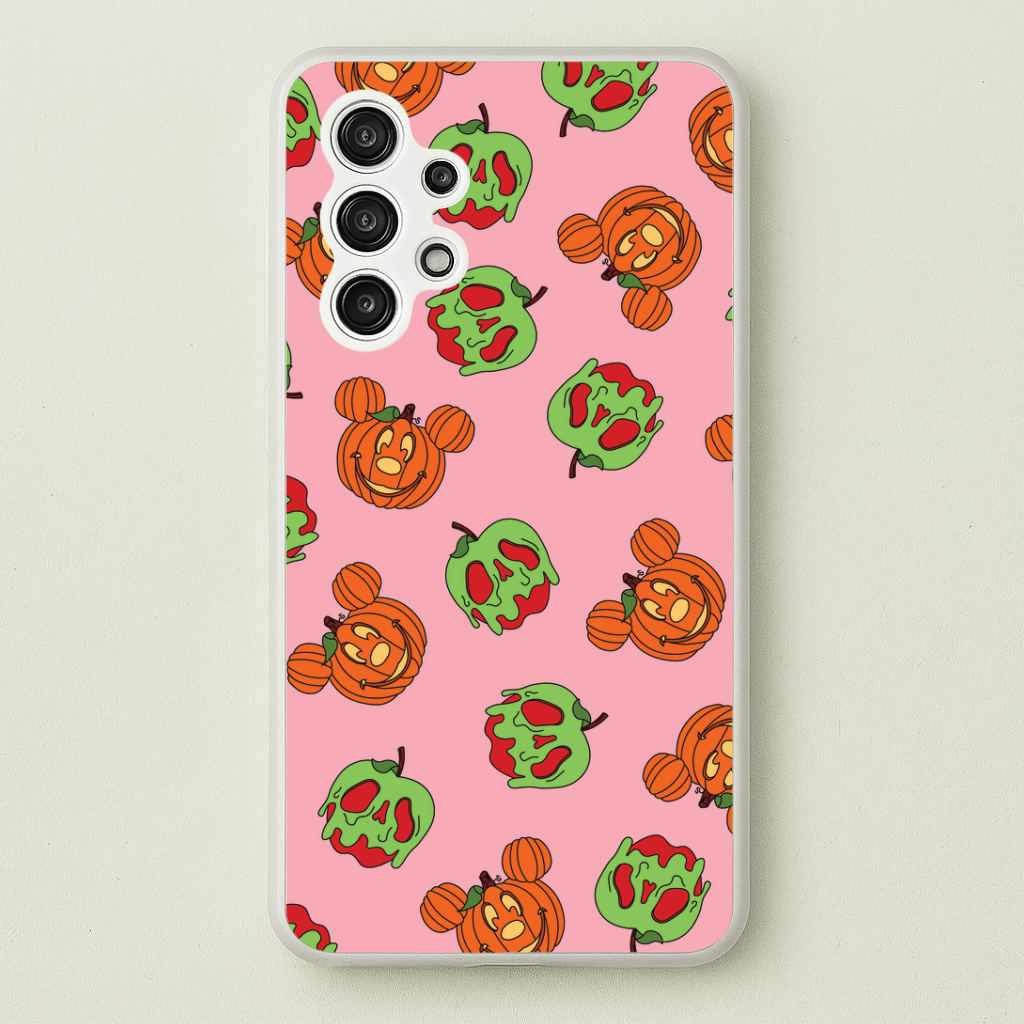 Pumpkin Mouse And Poison Apple Pattern Phone Case