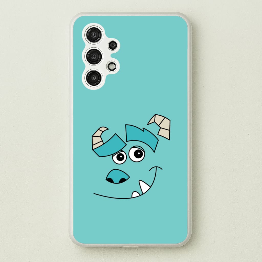 Blue Monster Face Phone Case