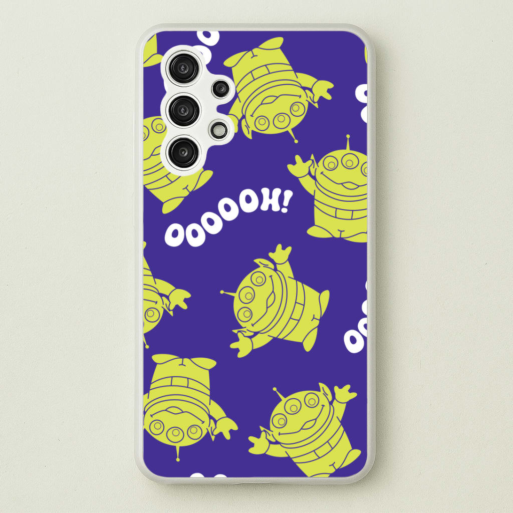 Toy Aliens Silhouette Pattern Phone Case